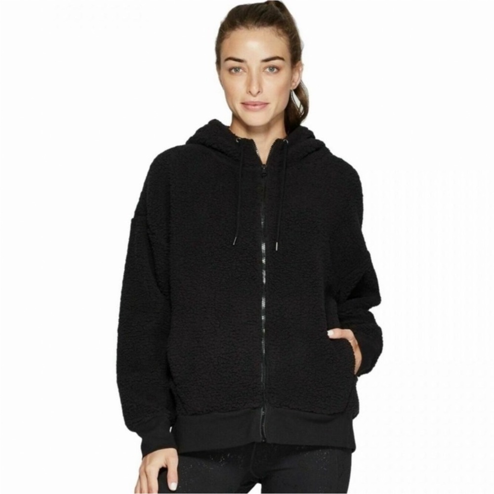 NWT Champion black Sherpa jacket❤️❤️❤️❤️ - Picture 1 of 8